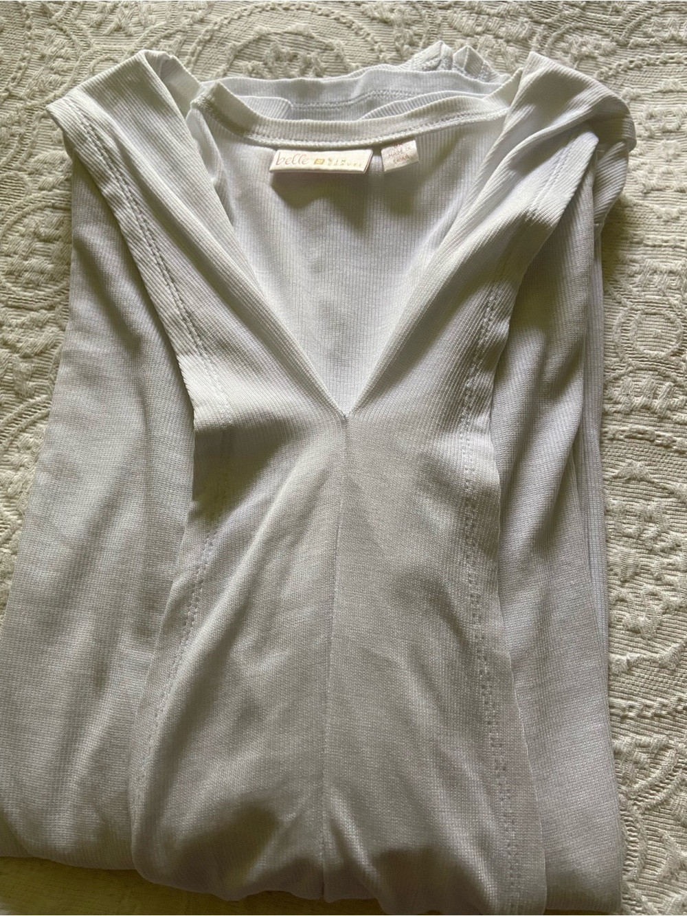 Belle by Kim Gravel long sleeve tunic tee